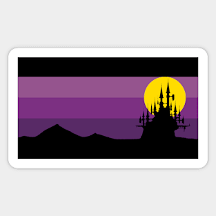 dracula's castle Sticker